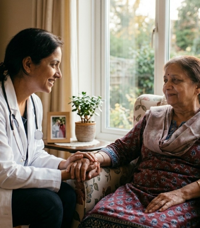 Family support during stroke recovery — personalised care at Nivera Ayur Care Kochi